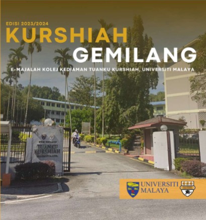 Tunku Kurshiah Residential College magazine cover