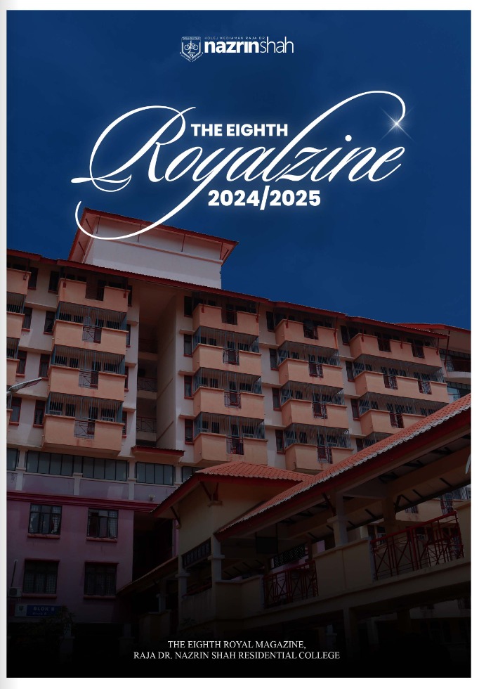 Raja Dr. Nazrin Shah Residential College magazine cover