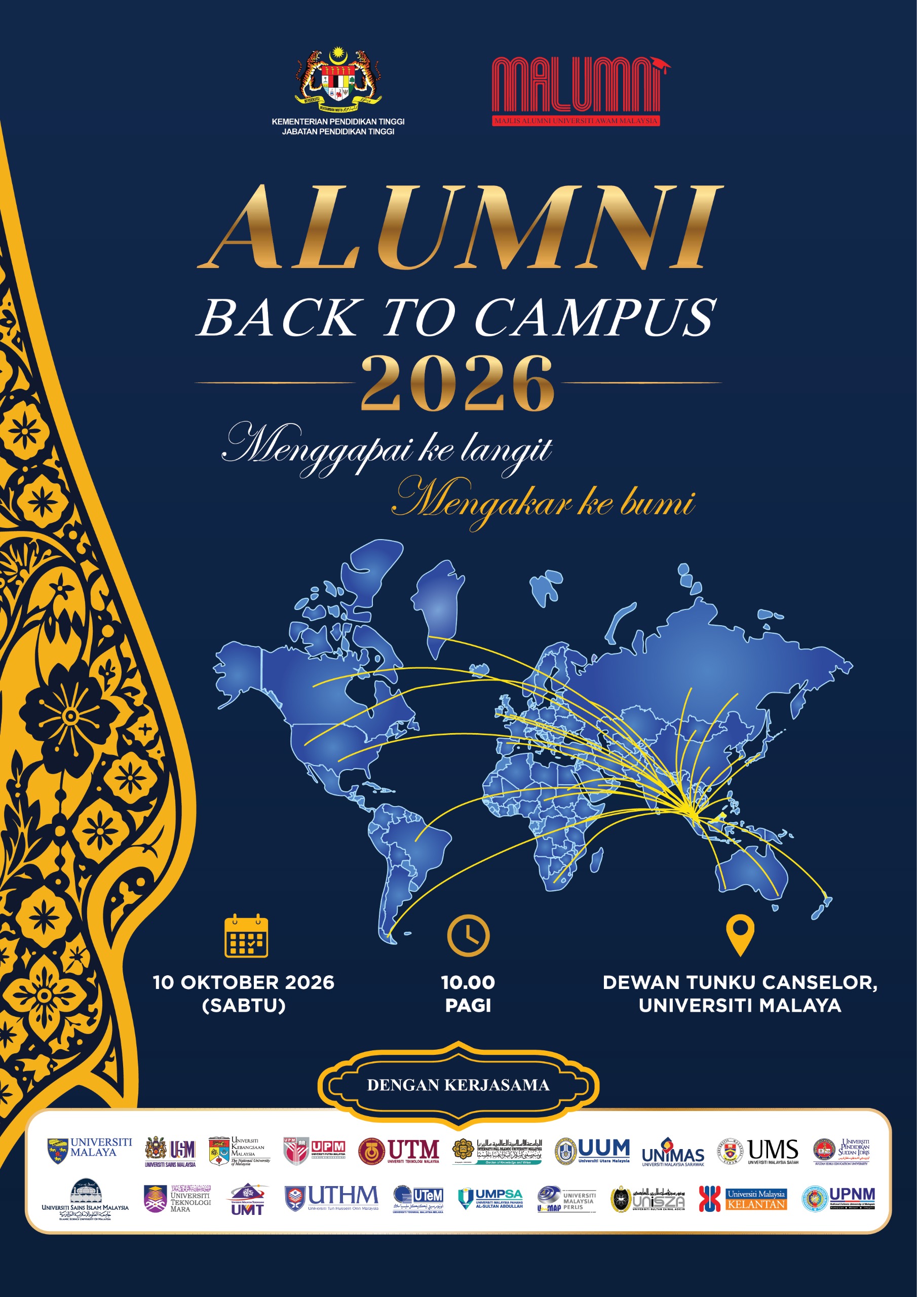 Alumni Back to Campus Poster