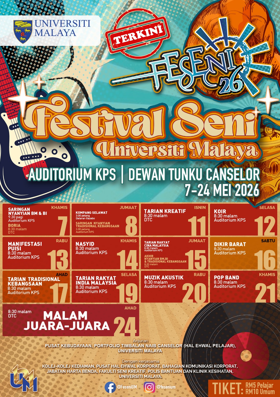 Festival Seni poster